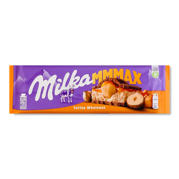 Шоколад MILKA молочний карамель/цілий горіх 300г KRAFT Тростянець 1/6659 фото
