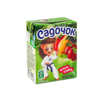 Садочок Мультивітамін сік т/п 0,2л 9/8064 фото