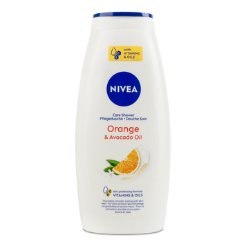 Гель-догляд д/душу Апельсин та олія авокадо 750мл NIVEA 07/27580 фото
