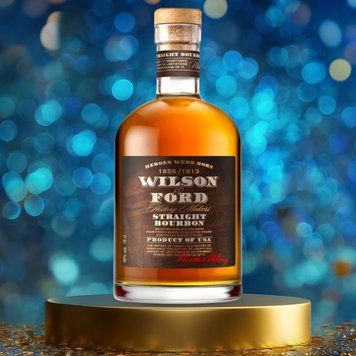 Віскі Wilson & Ford Straight Bourbon 40% 0,7 л 4/22801 фото