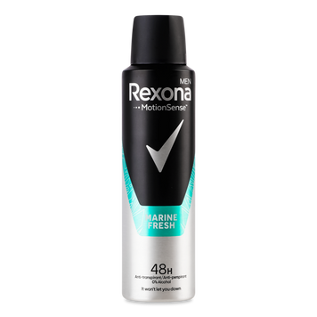 Антиперспірант Marine Fresh чол спрей 150мл REXONA 08/36303 фото