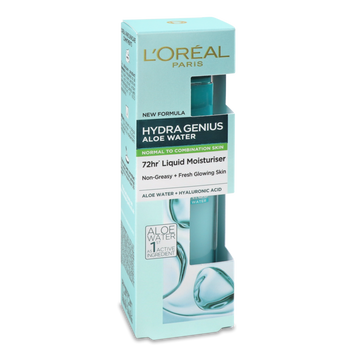 Гель-флюїд ден зволож д/норм/комб шкіри Геній зволож 70мл L'OREAL 05/28826 фото