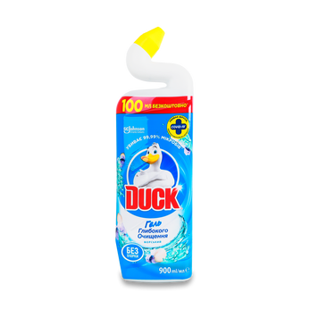 Засіб б для чищення унітазу Морський 5в1 900мл Duck-Туал Утенок Актив 07/14302 фото