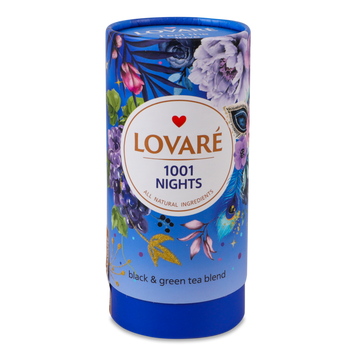 Чай зел/чорн 1001 ніч з/б 80г Lovare 7/6793 фото