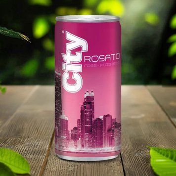 Вино ігристе City Secco Rosato біле рожеве напівсухе, 0,2 л 4/15972 фото