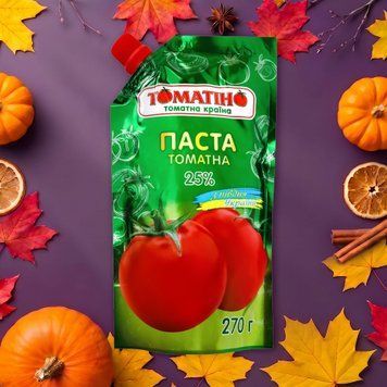 Паста томатна 25% д/п 270г Томатіно 9/37689 фото