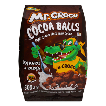 Сніданок гот кульки глаз какао Mr. Croco м/у 500г Зол зерно ДКХК 9/24353 фото