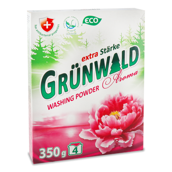 Порошок пральний універсал Aroma 350г GRUNWALD 07/26555 фото