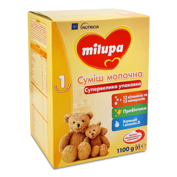 Д-Х СМС Мilupa 1 к/у 1100 Nutricia 6/3428 фото
