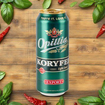Пиво Опілля Export &laquo;KORYFEI&raquo; світле 0,5 л 4/22713 фото