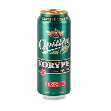 Пиво Опілля Export KORYFEI св з/б 0,5л алк 4.2% 4/22713 фото