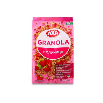 Гранола хруст полуниця м/у 330г GRANOLA AXA 2/720 фото