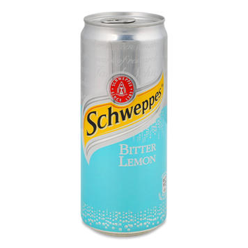 Напій Schweppes Bitter Lemon з/б 0,33л Coca-Cola 9/24017 фото