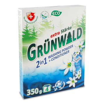 Порошок пральний універсал 2 в 1 350г GRUNWALD 07/26556 фото