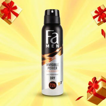 Дезодорант-спрей чоловічий Fa Men Xtreme Invisible 150 мл 08/28321 фото