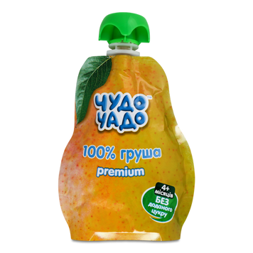 Д-Х Пюре Груша б/цук м/у 90г Чудо-Чадо ОКЗДХ 6/2959 фото