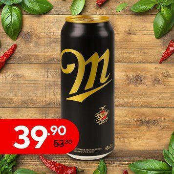 Пиво Miller Genuine Draft світле 0,48 л 4/22716 фото