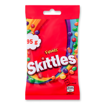 Цукерки драже Skittles фрукти 95г Wrigley 1/15084 фото