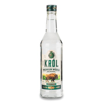 Горілка особлива Krol Delicat 40% 0,5л 4/21943 фото