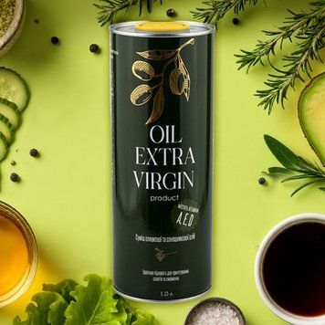 Олія суміш оливкEV/соняшн з/б 1л OIL EXTRA VIRGIN product 9/40476 фото
