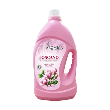Гель для прання білих та кольорових речей Toscano Magnolia&Pistachio 4 л 4 л Aromica 08/33936 фото
