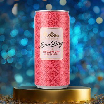 Напій винний ігр. Литва рож н/сух Alita Sun Day Medium Dry Pink з/б 0,2л 4/15937 фото