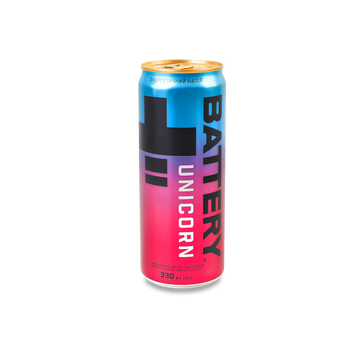 Напій Енергетичний Battery UNICORN з/б 0,33л 9/28478 фото