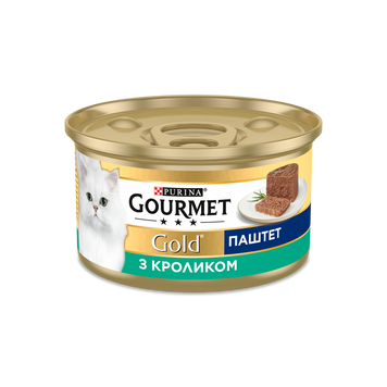 Корм для кот паштет з кроликом 85г Gourmet Gold 39/3163 фото