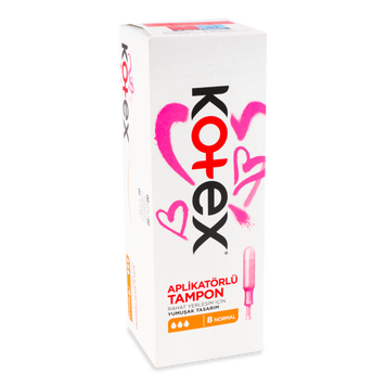 Тампони гігієничні з аплікатором normal Lux 8шт KOTEX 06/262 фото