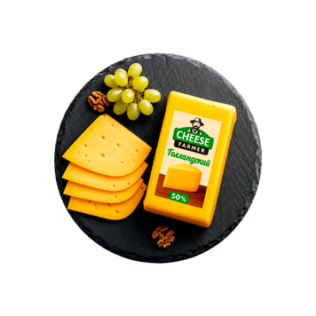 Сир Голландський 50% Cheese Farmer Україна 8/10786 фото
