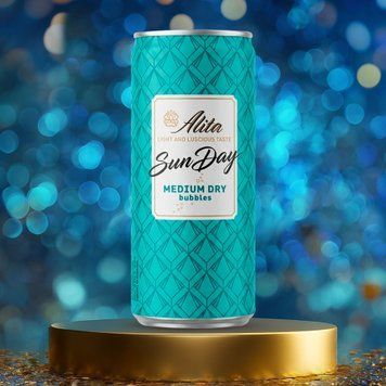Напій вин ігр. Литва біл н/сух Alita Sun Day Medium Dry з/б 0,2л 4/15938 фото