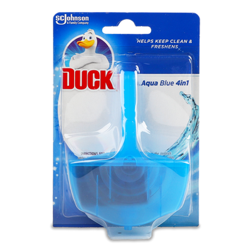 Засіб для чищен унітазу AQUA 4в1 синій 36г Duck-Туал Утенок 07/16579 фото