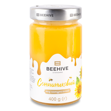 Мед соняшниковий ск 400г Beehive Standard 9/40271 фото