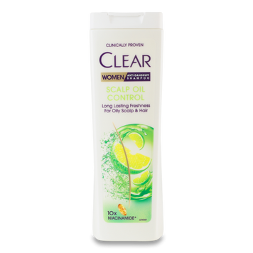 Шампунь Контроль жирної шкіри голови 360мл CLEAR 07/37 фото