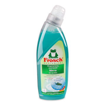 Гель для чищення унітазу М'ята750л ЕКО FROSCH 07/21759 фото