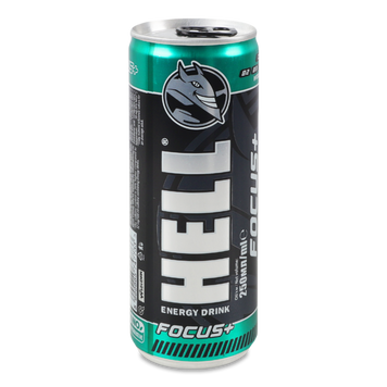 Напій Енергетичний HELL Focus Strong з/б 0,25л 9/27953 фото