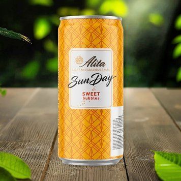 Напій винний ігристий Alita Sun Day Sweet білий солодкий, 0,2 л 4/15939 фото