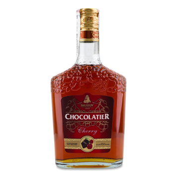 Напій спиртний ароматизований Chocolatier Chocolate&Cherry 30% 0,5л Шустов 4/23995 фото