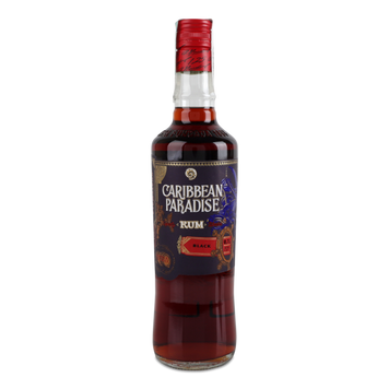 Ром Caribbean Paradise Rum Black 37,5% 0,7л 4/24056 фото
