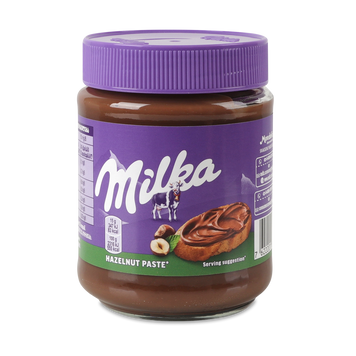 Паста шок/горіх скло 350г Milka 9/37159 фото