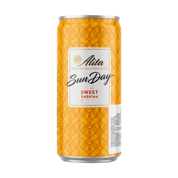 Напій винний ігристий Alita Sun Day Sweet білий солодкий, 0,2 л 4/15939 фото