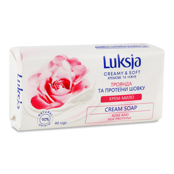 Мило Троянда та протеїни шовку 90г Luksjal 07/26972 фото
