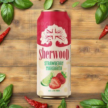Пиво Sherwood Strawberry Margarita світле 0,5 л 4/24423 фото