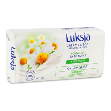 Мило Ромашка та вітамін Е 90г Luksjal 07/26973 фото