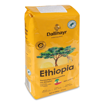 Кава зернова Ethiopia м/у 500г Dallmayr 7/12552 фото