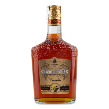 Напій спиртний ароматизований Chocolatier Chocolate&Vanilla 30% 0,5л Шустов 4/23996 фото