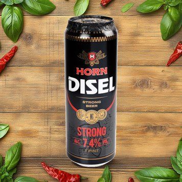 Пиво Horn Diesel Strong світле 0,568 л 4/24416 фото