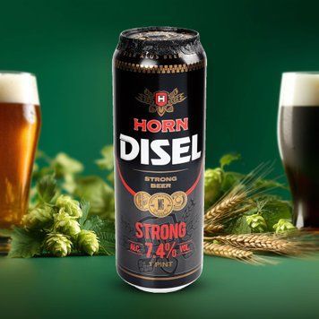 Пиво Horn Diesel Strong світле 0,568 л 4/24416 фото