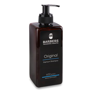 Шампунь для чоловіків д/щоденний Original 400 мл Barbers 07/25404 фото