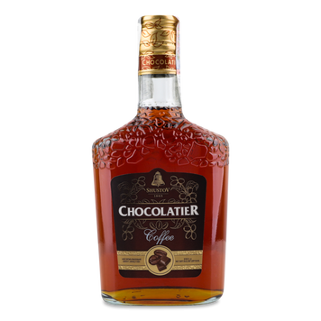 Напій спиртний ароматизований Chocolatier Chocolate&Coffe 30% 0,5л Шустов 4/23997 фото